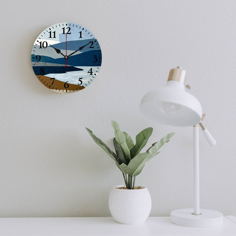 Horloge murale 12 po x 12 po