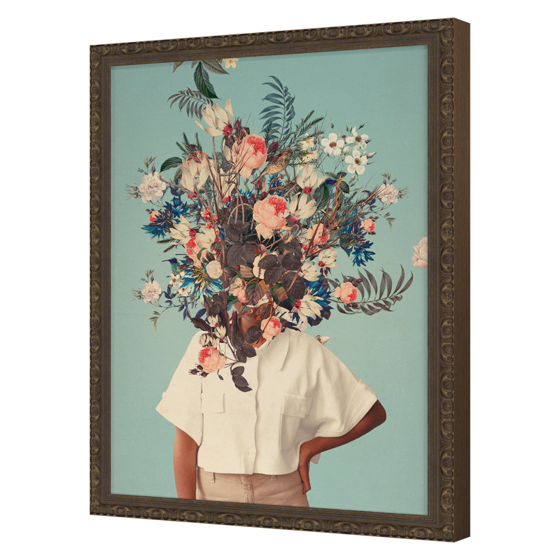 Thank God It's Spring Print by Moth, Frank, 40" H x 30" W, Gold