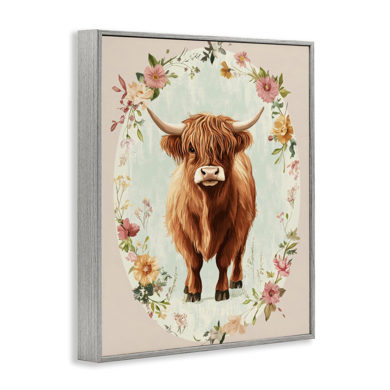 Giclée encadrée de fleur de pêche, par Petal Prints Design, H 20 po x l 16 po, Estampe numérique Farmhouse