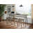 Ozan 78" Console Table and Stool Set