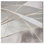 Abstrait minimaliste sur toile champagne et platine par Art Remedy