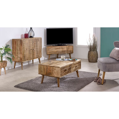 Norwich 4 Legs Coffee Table with Storage