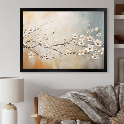 Dogwood Blooms Sunset - Dogwood Wall Art