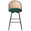 Set of 2 Bar Chairs NATHAN Swivel-880726468-880727609