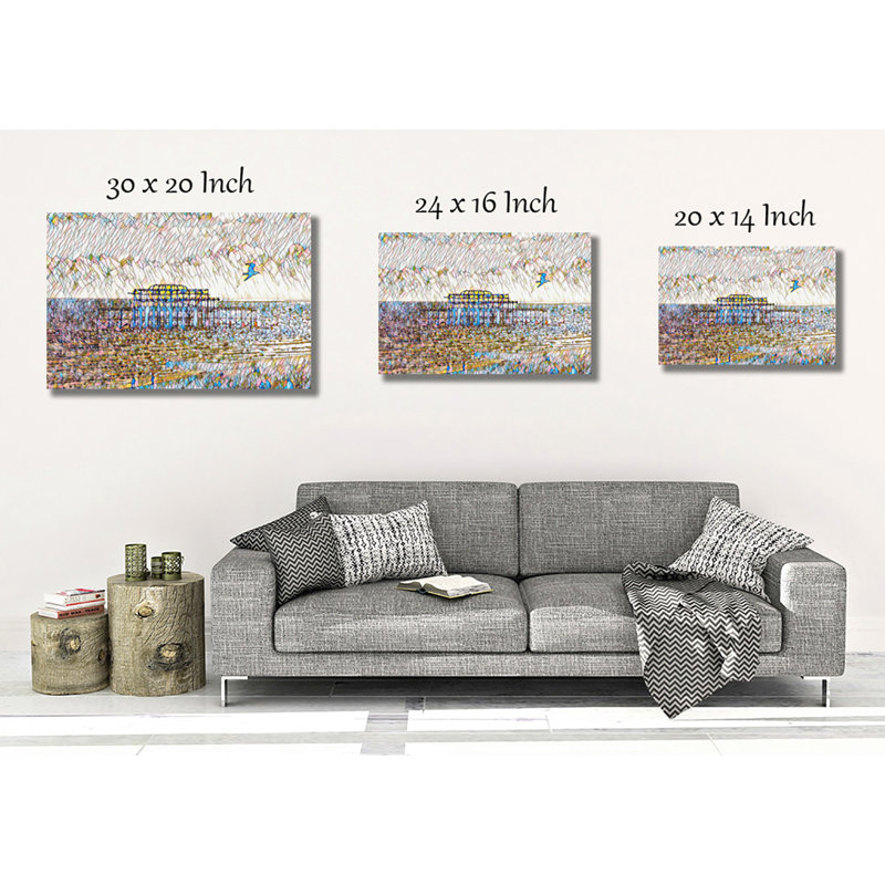 Wrapped Canvas Print, 50cm H x 76cm W