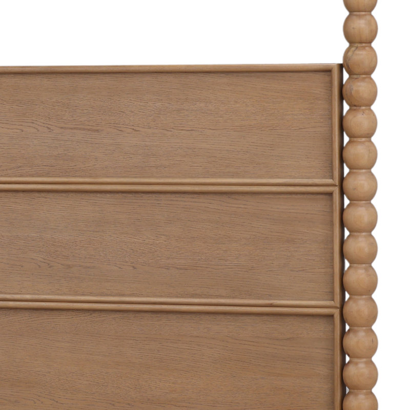Marcellina Bed Natural, Queen