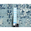 Tapis rond en soie et laine noués à la main 9 pi x 9 pi à motif abstrait 2D7508BEF06A4081AEDBDCDE8768AB42