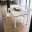 Abigail Glass Top Metal Base Dining Table-38407241-38407242