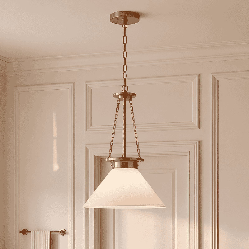 Guro Tweedy 1 - Light Single Pendant, Brass