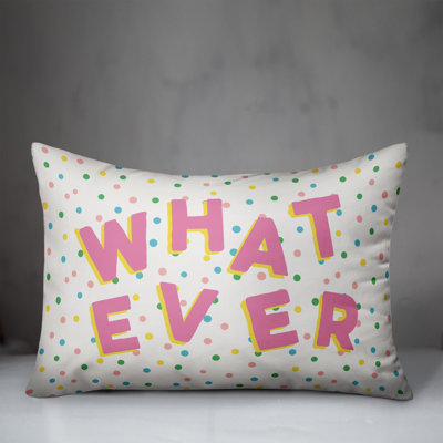 Polka Dots Throw Pillow