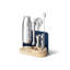 Ensemble de bar complet Caraway avec rangement offert, bleu marine-1996679449