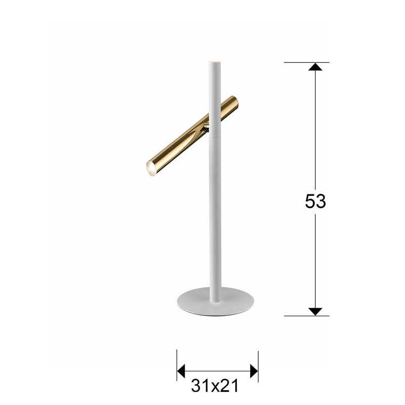 Kuhlmann 53cm Desk Lamp