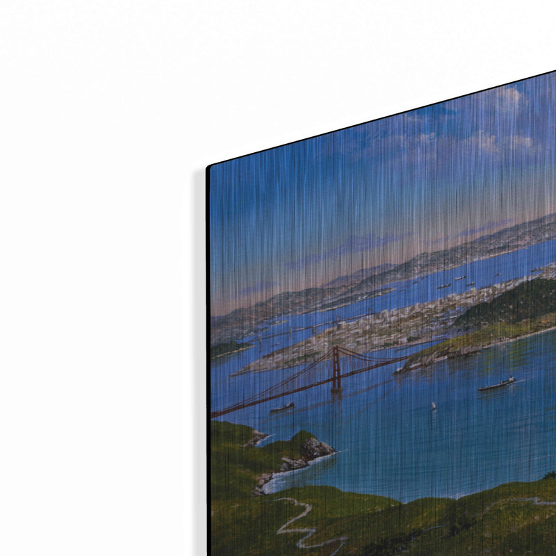 «San Francisco From Marine» par Eduardo Camoes, H 24 po x l 36 po