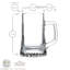 290ml Glass Beer Mug Set-63881017