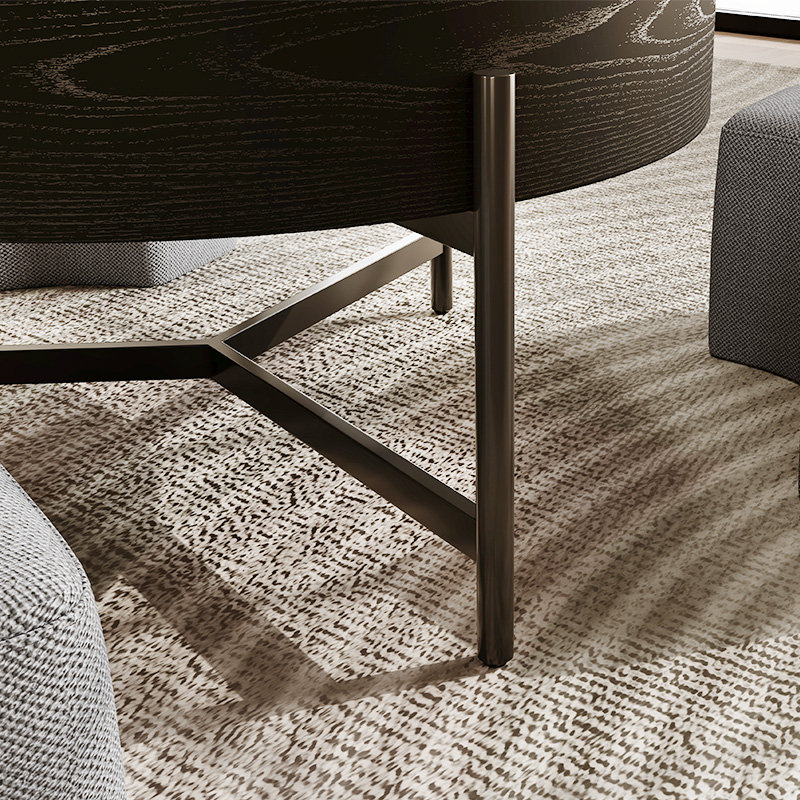 Table basse Thomas avec plateau relevable avec rangement et repose-pieds Thomas