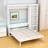 Goudelock Wood Murphy Bed with Shelves and Headboard-1865809056-1865809059
