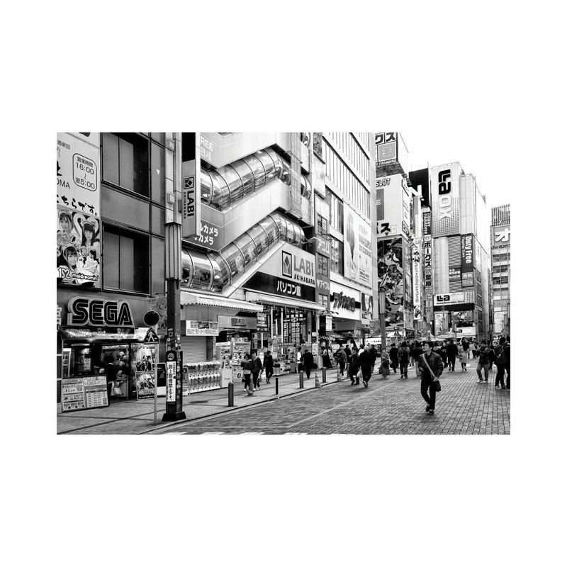 Akihabara 1 Piece Wrapped Canvas Wall Art, 66.04 cm H x 45.72 cm W