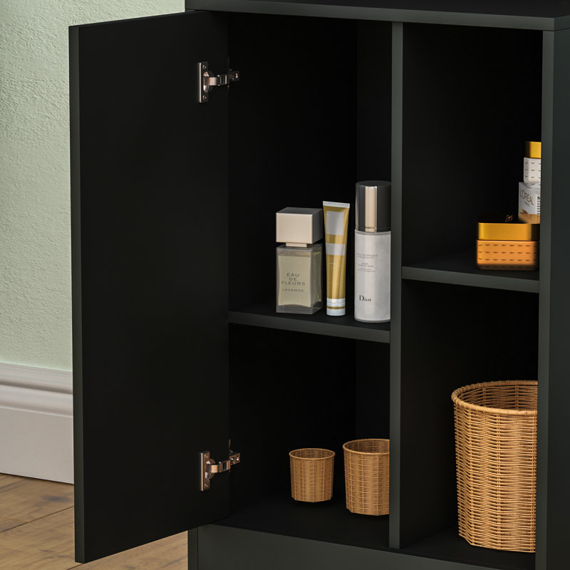 Muskoka Dressing Table with Mirror, Black