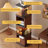 Nut-brown Manufactured Wood Display Cases