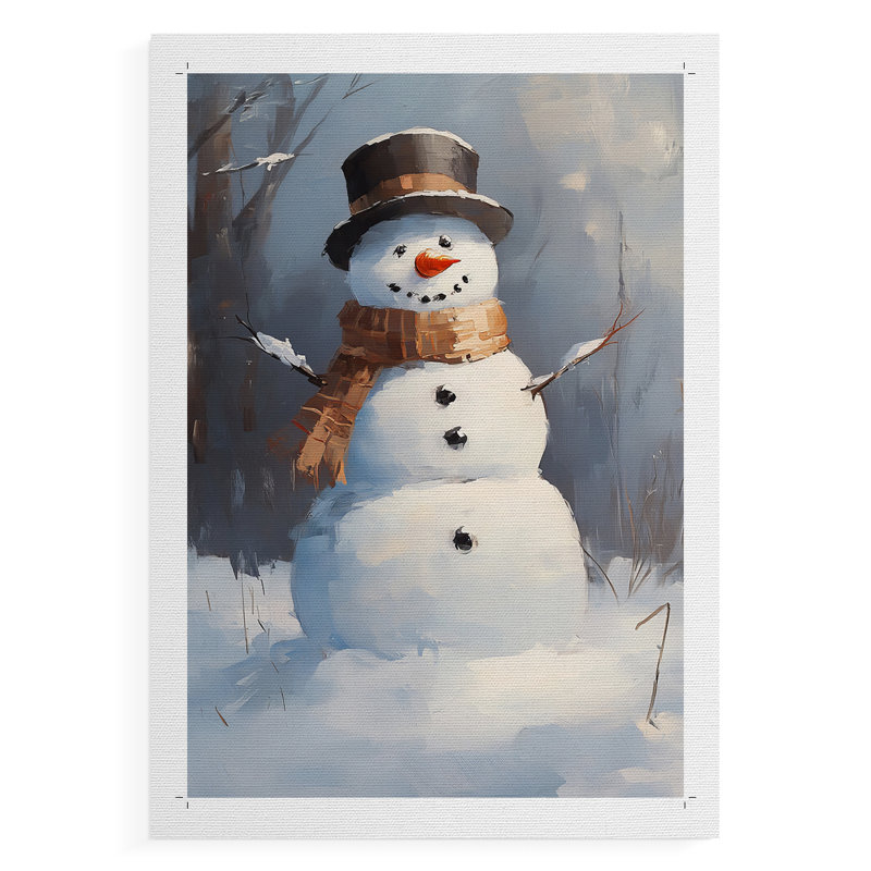 Art des Fêtes de Noël - série 2-LIX - impression sur toile seulement - NON-CADRE, H 27 po x l 18 po