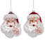 Naughty And Nice Santa - 5 Inches Set Of 6