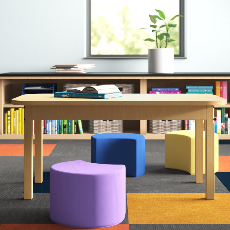 Table rectangulaire en stratifié, H 19 po x L 48 po x l 24 po, 18 po