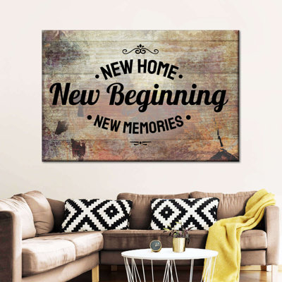 " New Home II Canvas Print "