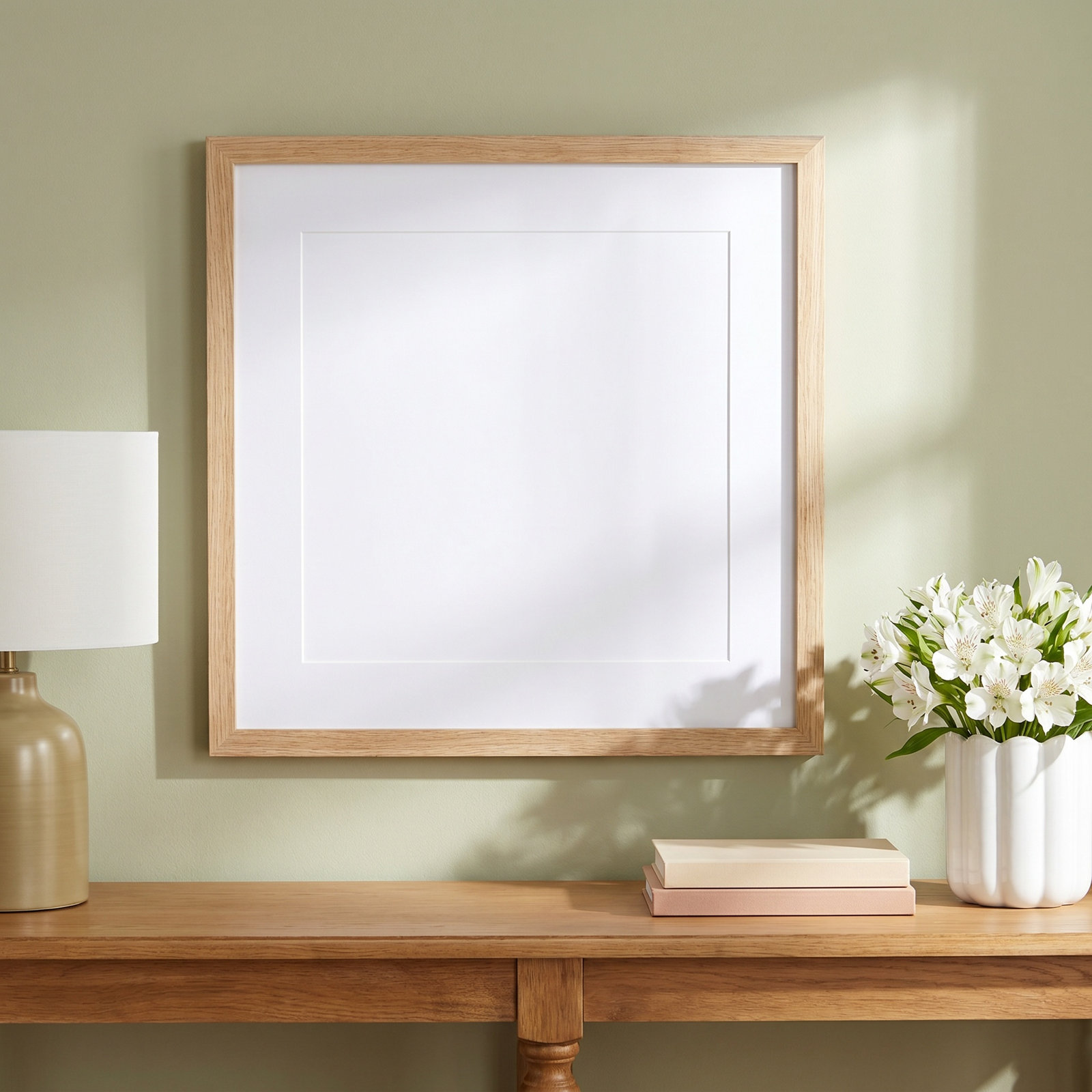 Motif Bleu by Shaina Page, 24" H x 18" W
