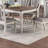 Transitional Style 7Pc Dining Set Dining Table-1694498436