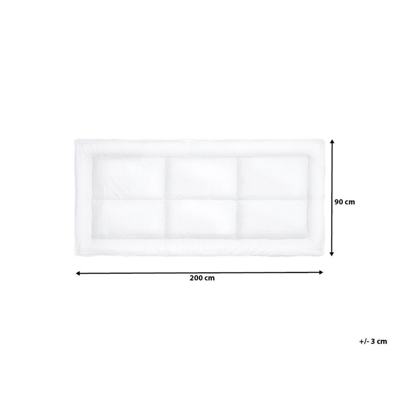 Botalla 2.5cm Mattress Topper, European Single (90 x 200 cm)