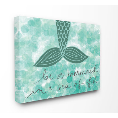 "Burkett Be a Mermaid", art sur toile