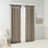 Twist Tab Lined Window Curtain Panel 50x84"