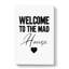 Welcome to the Mad House V2 - Wrapped Canvas-61880631