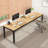 78.7" Extra Long 2-Person Computer Desk Conference Table Writing Desk Executive Desk-536554729