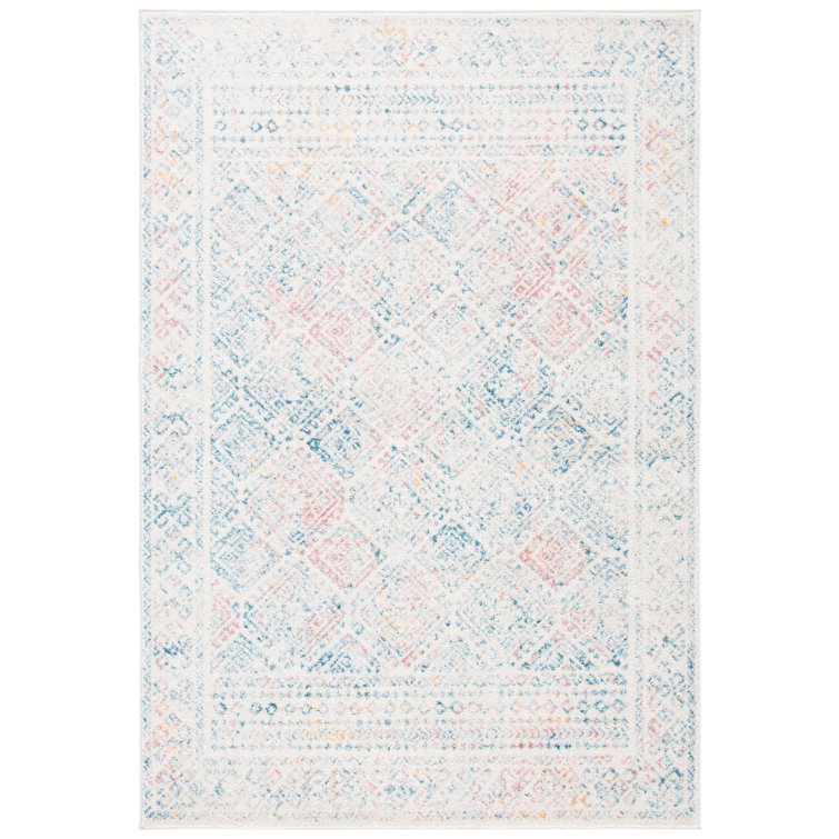 Tapis ivoire / terre cuite Dennison Southwestern