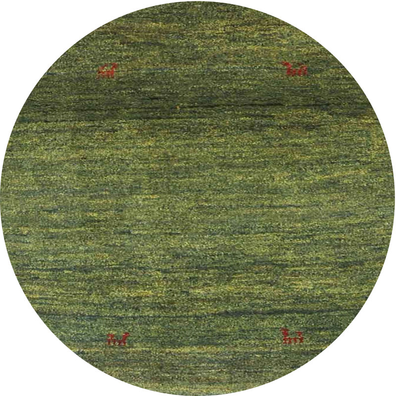 Tapis vert contemporain, Rond 7 pi x 7 pi