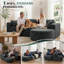 3 Seater Fabric Corner Sectional-128842366-128842363