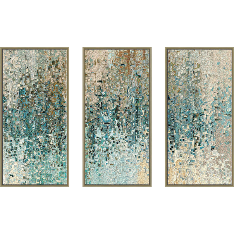 Revealed by Mark Lawrence - 3 Piece Floater Frame Print on Canvas, 41.5" H x 64.5" W x 2" D