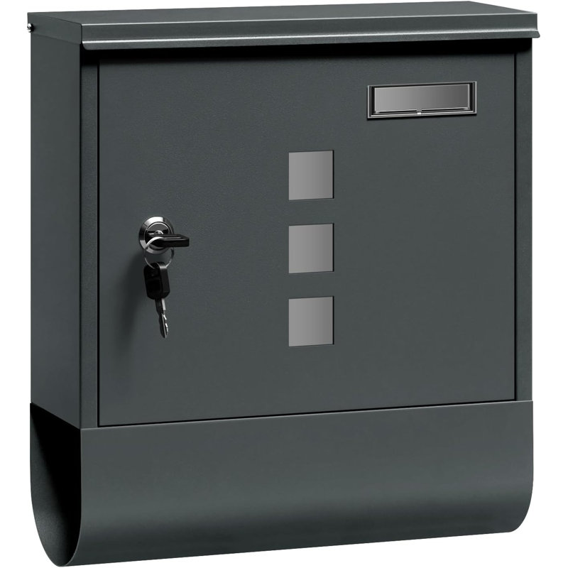 Carvin Metal Wall Mounted Post Box
