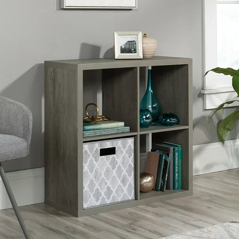 Chrisine Cube Bookcase, (4 Shelves) 30" H x 30" W x 13" D