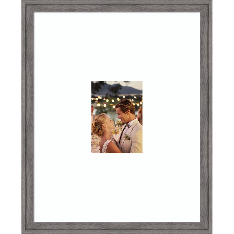 Cadre photo Florence, 16 x 20 emmêlés à 5 x 7, Florence Grey