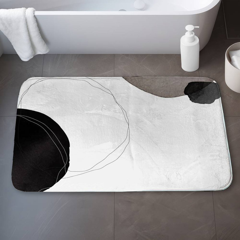 Flannory Microfiber Non-Slip Bath Mat