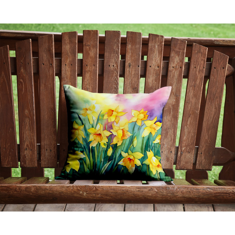 Coussin décoratif intérieur / extérieur Autre / Sans motif, H 14 po x l 14 po