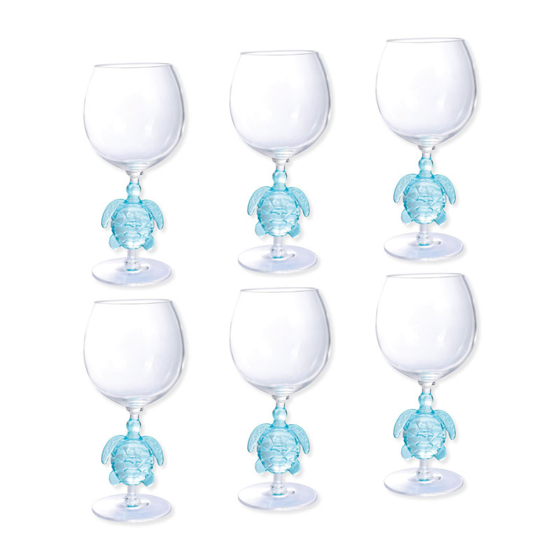 Sea Turtle, 20oz Wine Glass S6