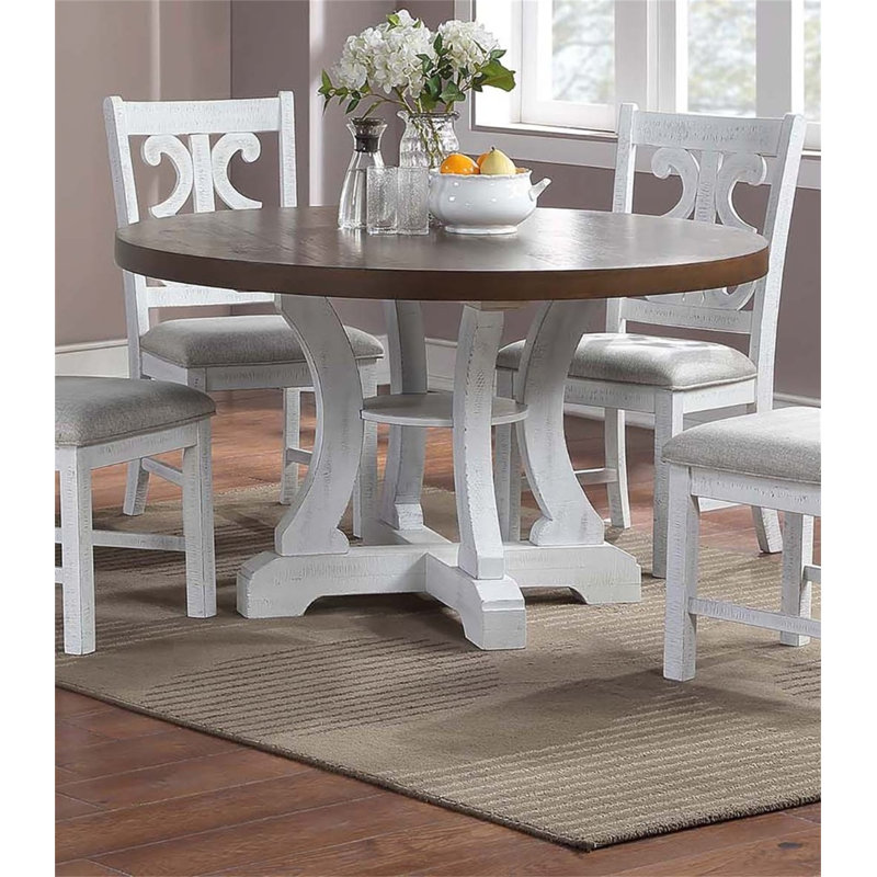 Table de salle à manger blanche 1pc