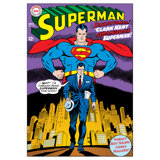 DC Comics Superman Comic Book Cover Multi-Colored Digital Printed Non-Slip Youth Area Rug, 4x6