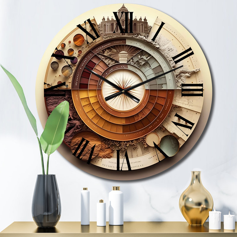Metal Wall Clock, Small