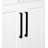   Kayleigh 36 Inch Right Offset Single Rectangle Sink Bathroom Vanity with Carrara White Quartz Countertop 1.5 Inch in White-438290788-438290785