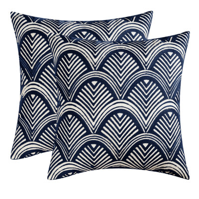  Embroidered Floral Pattern Pillow Covers