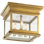 Chapman & Myers Club Small Square Flush Mount